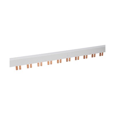Two-pole supply busbar
