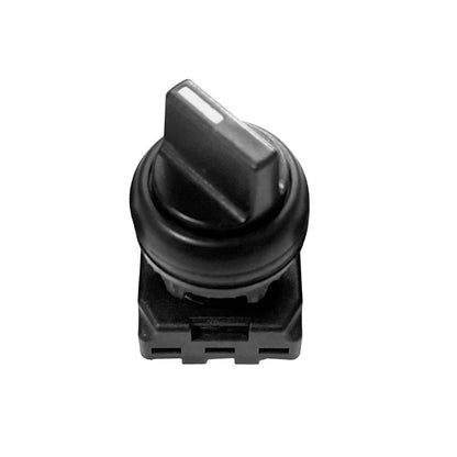 CSI Selector Switch: 22mm, Non-spring Return 2 Position Black, 45 degree UL Listed