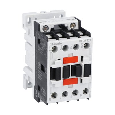 Four-pole contactor, IEC operating current Ith (AC1) = 25A, AC coil, 2NO and 2NC