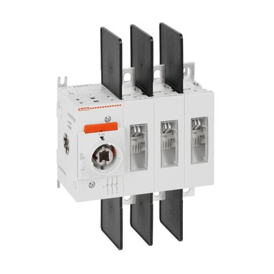 Three-pole switch disconnector