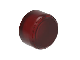 Red rubber boot for extended and illuminated extended pushbuttons