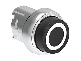 Pushbutton actuator, spring return, with symbol Ø22mm Platinum series metal