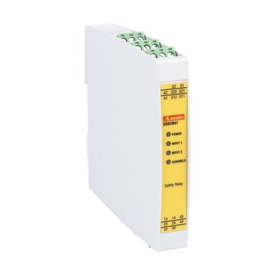 Auxiliary Output Module Safe outputs expansion module SRB… series, 4NO+1NC, auxiliary supply 2 ...