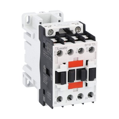 Four-pole contactor, IEC operating current Ith (AC1) = 32A, DC coil low consumption, 2NO and 2NC