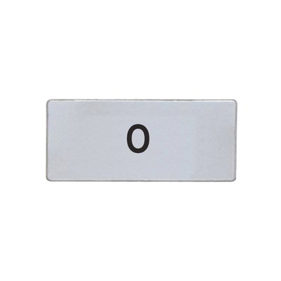 International label for pushbuttons and selector switches