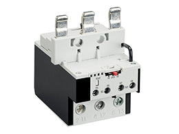 Motor protection relay, non phase failure/non single-phase sensitive. Three-pole (three-phase), automatic resetting. Direct mounting on BF95 - BF150 contactors