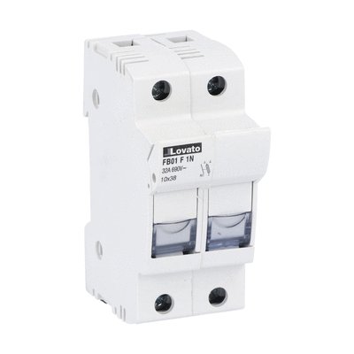 Fuse holder UL recognized and CSA certified, for 10X38mm fuses. 32A rated current at 690VAC