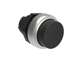 Push-Push button actuator Ø22mm Platinum series chromed plastic, extended. Push ON-Push OFF