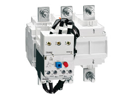 Motor protection relay, non phase failure/non single-phase sensitive. Three-pole (three-phase), manual or automatic resetting