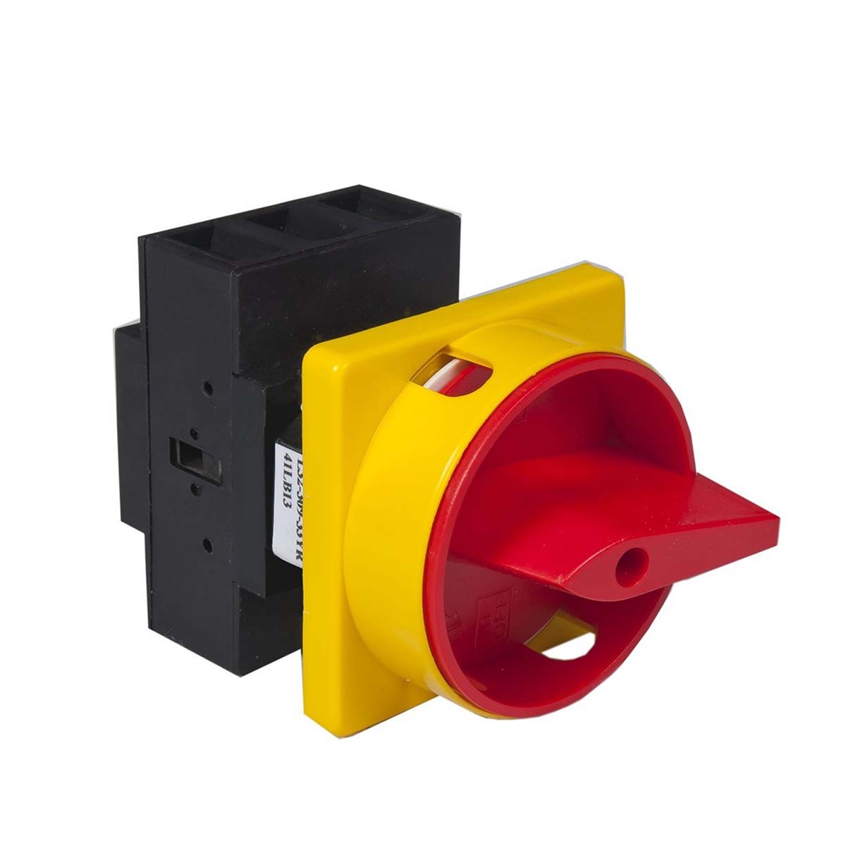  16-125a Disconnect Switch - Front Mounting With Red/yellow Padlock