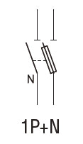 Fuse holder, for 10X38mm fuses. 32A rated current at 690VAC