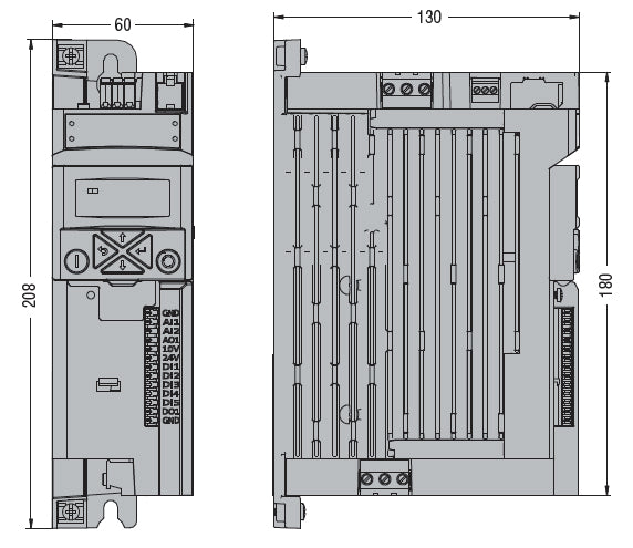 Variable speed drive, VLA1 type