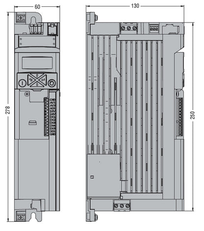 Variable speed drive, VLA1 type