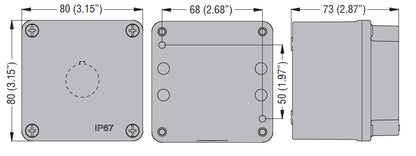 Metal enclosure