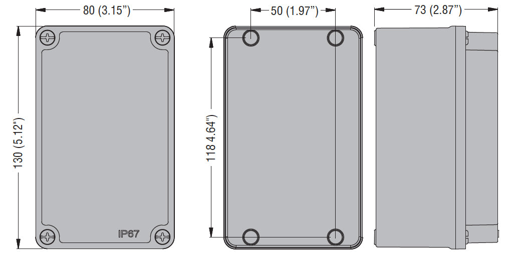 Metal enclosure