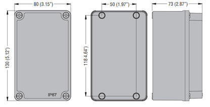 Metal enclosure