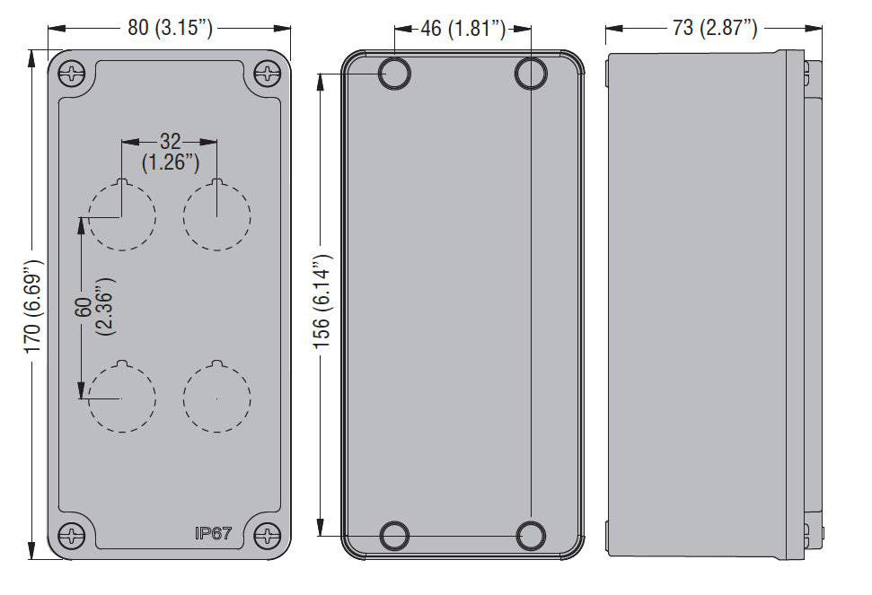 Metal enclosure