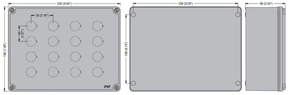 Metal enclosure