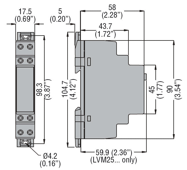 Level control starter kit complete with LVM25240 relay and two SN1 electrodes