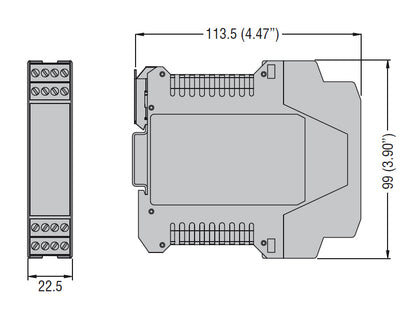 Safety relay SRA… series, single function, 2NO+1PNP, for two-hand devices, auxiliary supply 24VDC, up to CAT.4, Ple